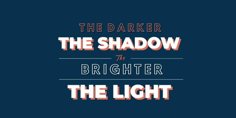 Hard Drop Shadow Text Effect by Easil - 17 Ways to Use Text Effects to Create Stunning Graphics