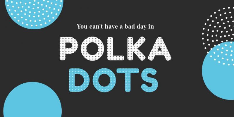 PolkaDot Text Effect by Easil - 17 Ways to Use Text Effects to Create Stunning Graphics