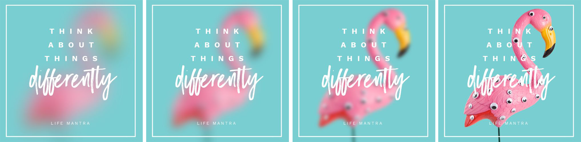 Steps to Creating a GIF using the blur filter effect - Animated GIFs 10 Ways from 1 Template - Hack Your Visual Design Series