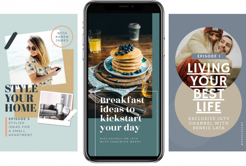 17 Awesome IGTV Templates for your Instagram TV Channel - Easil