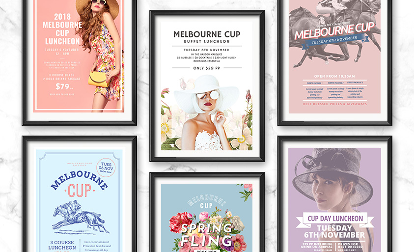 How to run a Successful Melbourne Cup Promotion without a Designer