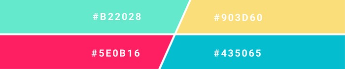 Summer Color Palette 3 - bright beauties - 5 Color Palettes for Summer-Ready Design (and What Makes Them Work)
