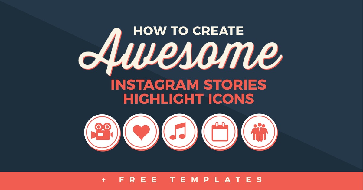 How to Create Awesome Instagram Stories Highlight Icons ... - 1200 x 628 jpeg 99kB