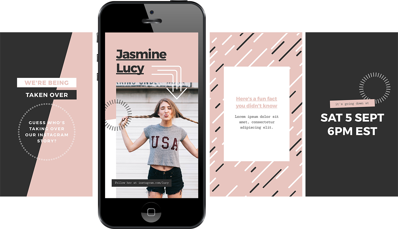 Download How to Stand Out with 12 Free Instagram Stories Templates