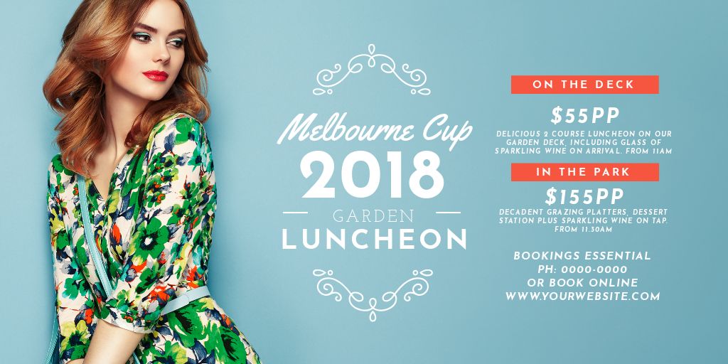 Melbourne Cup Event Twitter Image by Easil - How to Find the Perfect Twitter Image Size for your Social Media Posts 