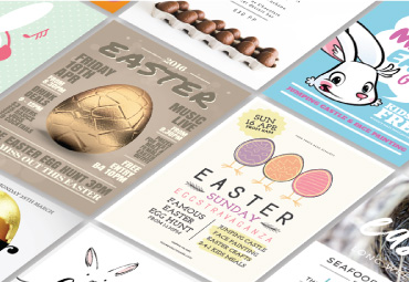 Easter Flyer Template promotion
